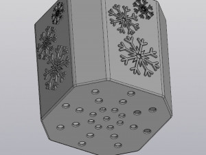 winter planter 3D Baskı Modeli