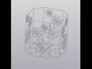 winter planter 3D Baskı Modeli