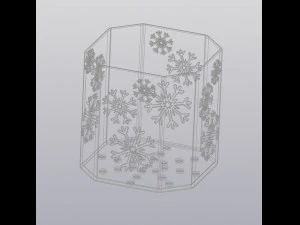 winter planter 3D Print Model