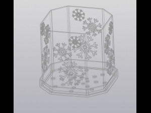 winter planter 3D Baskı Modeli