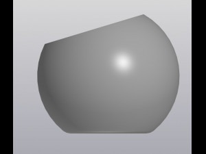 flowerpot truncated sphere Modèles 3D en vedette