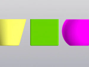 flowerpots geometric bodies 3D Print Model