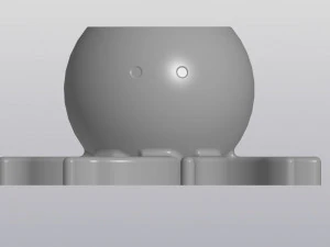 flowerpot octopus 3D Print Model