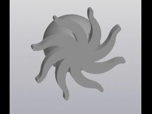 flowerpot octopus 3D Print Model