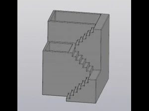 vaso di fiori alla moda Modello di stampa 3D