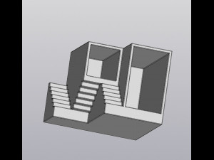 fashionable flowerpot Model do druku 3D