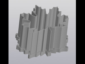 flowerpot maple leaf 3D Принт Модель
