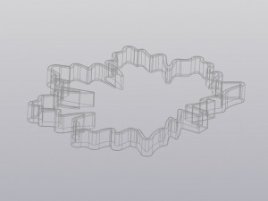 flowerpot maple leaf 3D Принт Модель