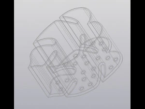 Flowerpot monstera leaf 3D Print Model