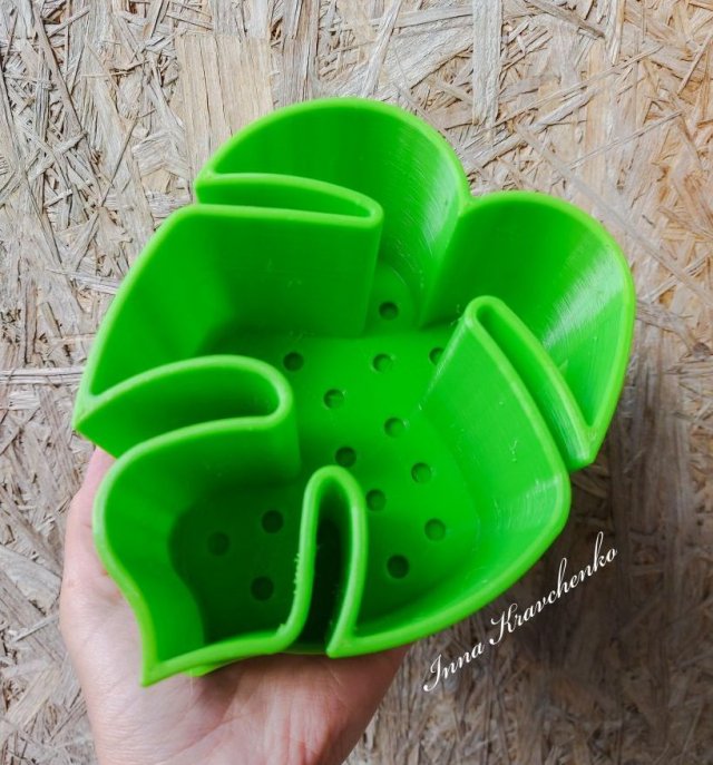 Flowerpot monstera leaf Modèles 3D en vedette .c4d .max .obj .3ds .fbx .stl .blend 