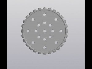 flowerpot pearl beads 3D 프린트 모델
