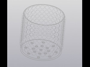 flowerpot pearl beads 3D 프린트 모델