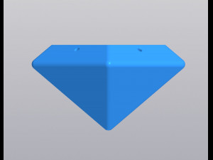 Hanging planter diamond 3D Print Model