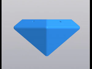 Hanging planter diamond 3D Print Model