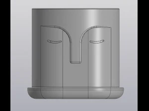 flowerpot idol 3D Print Model