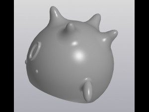 scared flowerpot 3D प्रिंट मॉडल