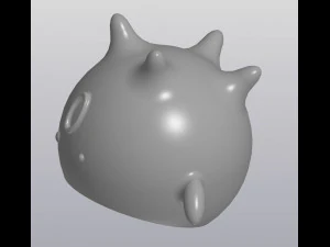 scared flowerpot 3D Print Model