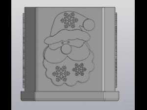 flowerpot winter holidays 3Dプリントモデル