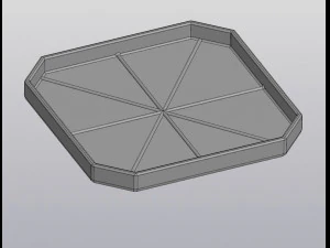 flowerpot winter holidays 3D Print Model