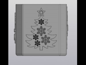 flowerpot winter holidays 3Dプリントモデル