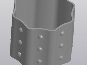 Alien flowerpot 3D 프린트 모델