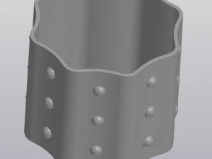 Alien flowerpot 3D Print Model