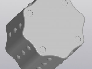 Alien flowerpot 3D 프린트 모델