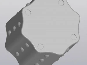 Alien flowerpot 3D Print Model
