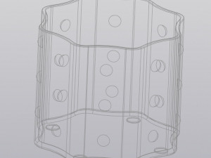 Alien flowerpot 3D 프린트 모델