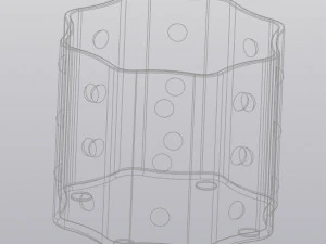 Alien flowerpot 3D Print Model