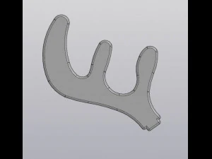 flowerpot deer 3D Print Model
