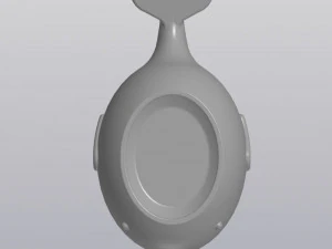 saksı balinası 3D Baskı Modeli