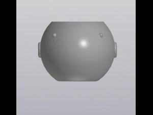 saksı balinası 3D Baskı Modeli