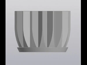 flowerpot little star 3D Print Model