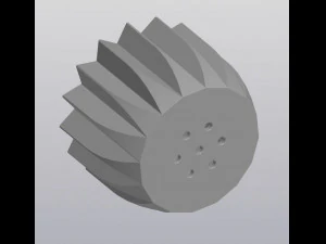 flowerpot little star 3D Print Model