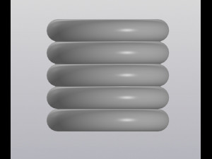 flowerpot round forms 3D-printmodel