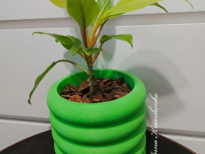 bentuk bulat pot bunga Model Cetak 3D