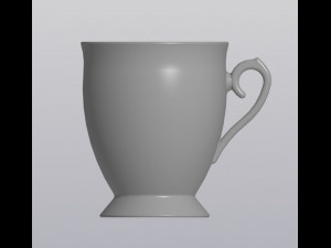 Flowerpot cup 3D 프린트 모델