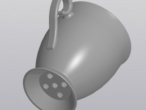 Flowerpot cup 3D 프린트 모델