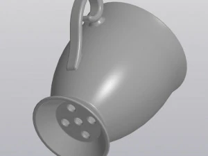 Taza de maceta Modelo de impresión 3D