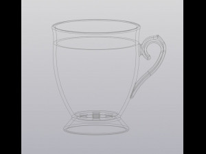 Flowerpot cup 3D 프린트 모델