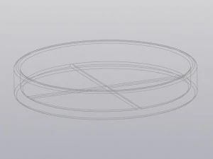 flowerpot rhombus 3D Print Model