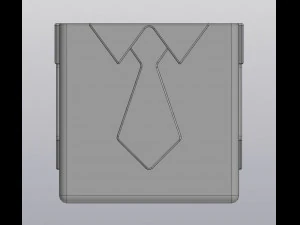 tie flowerpot 3D Print Model