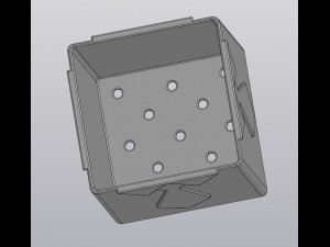 tie flowerpot 3D-Druckmodell