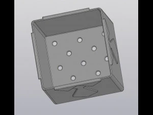 tie flowerpot 3D Print Model