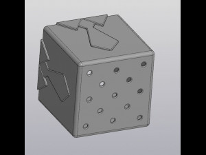 tie flowerpot 3D-Druckmodell