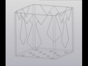 tie flowerpot 3D-Druckmodell