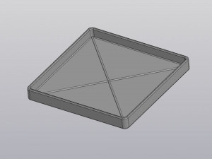 tie flowerpot 3D-Druckmodell