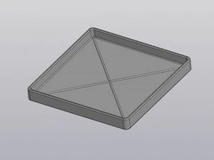 tie flowerpot 3D Print Model