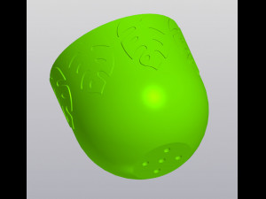 Flowerpot monstera 3D Принт Модель